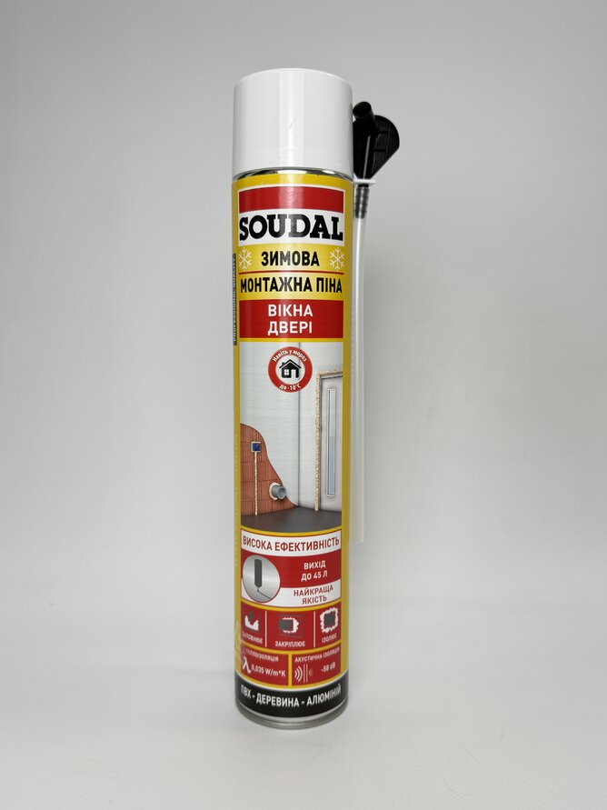 Піна монтажна зимов. SOUDAL 750 мл