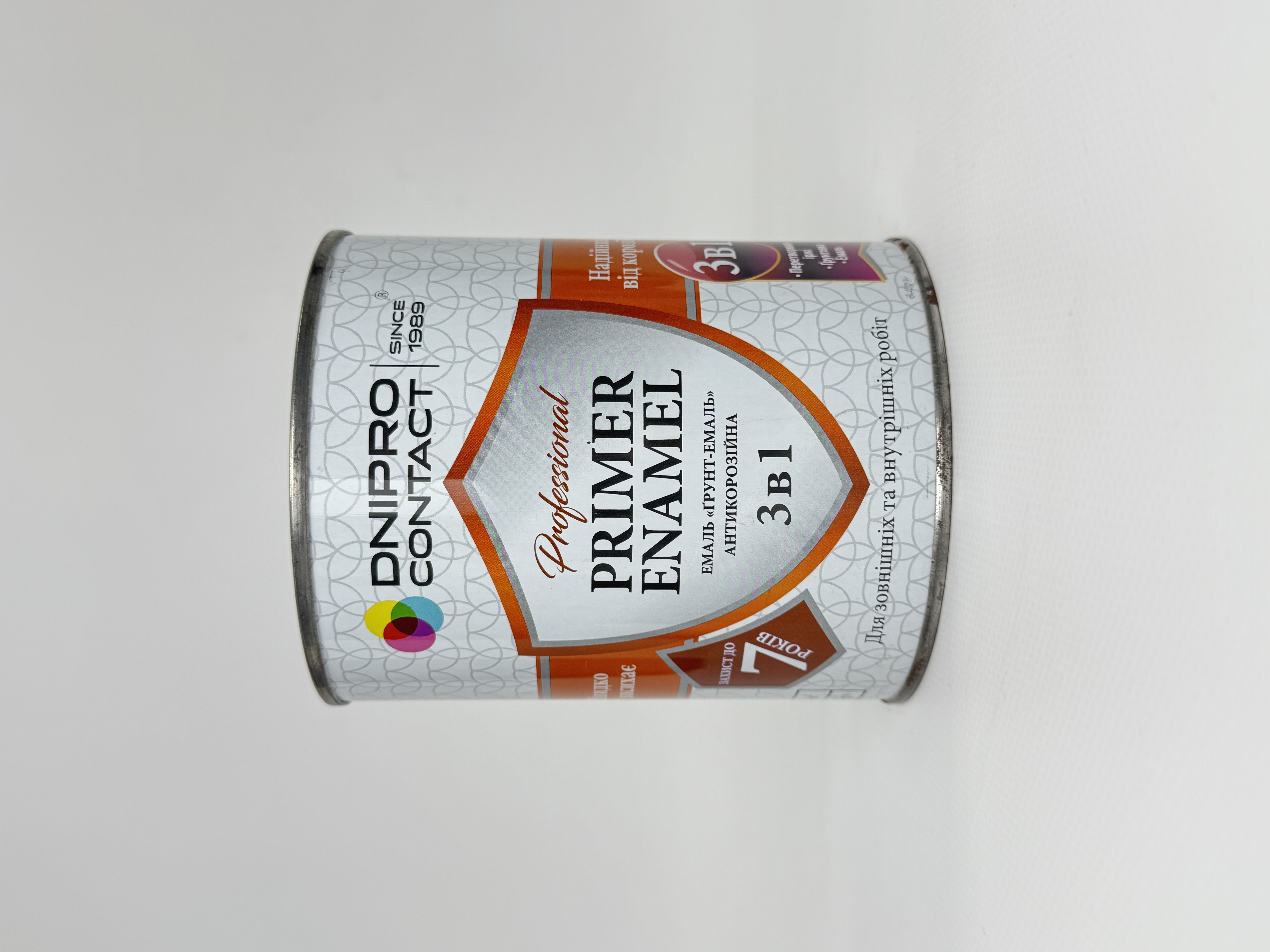 Грунт-ем "Антикор. 3 в 1" жовтий 2.8кг Д/К