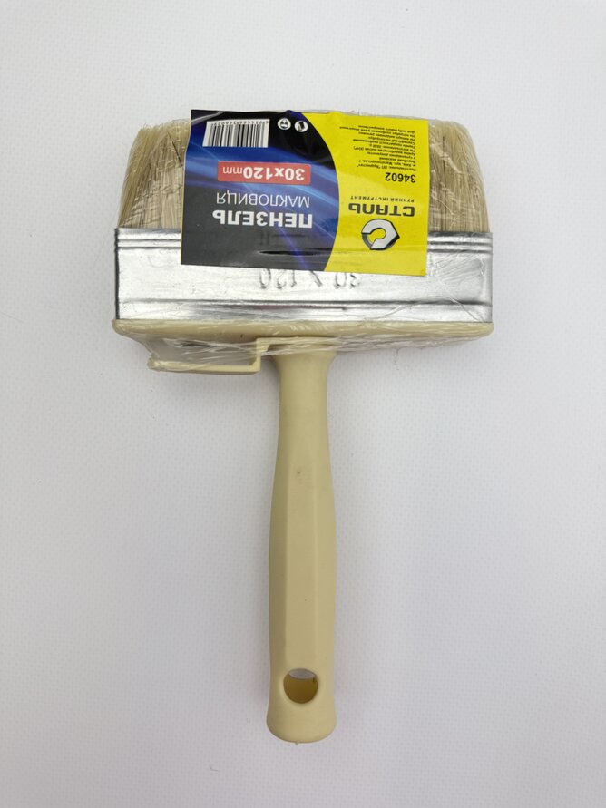 Пензель-макловиця тип "Міні". 30х120 мм натур. ворс Сталь