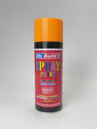 Фарба балон Mr.Build №24 флоуресц. яскраво-помаранч. Ral 2007. 400 мл