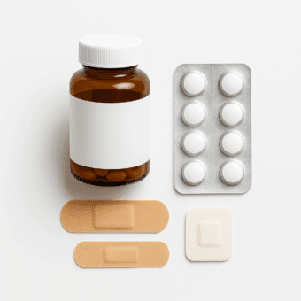 Пластирі, вітаміни: